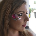 Kiss My Fairy chunky glitter eye and bejewelled design