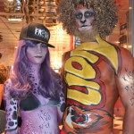 Kiss My Fairy lion bar and Freddo body paint