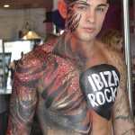 Kiss My Fairy ibiza rocks body paint