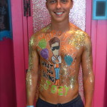 Kiss My Fairy Joey Essex body paint