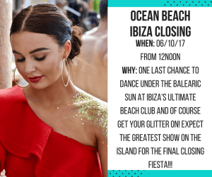 Ocean Beach Ibiza Closing