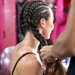 skull braids corn rows ibiza