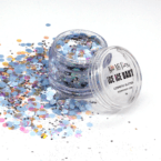 Ice blue festival glitter cosmetic grade chunky glitter Kiss My Fairy Ibiza