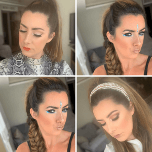 VARIOUS MAKE UP LOOKS